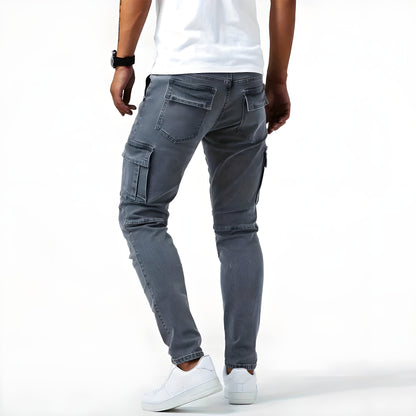 Markus™ – Stretch Denim Cargo Byxor