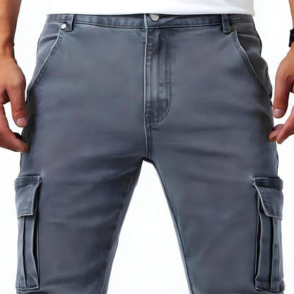 Markus™ – Stretch Denim Cargo Byxor