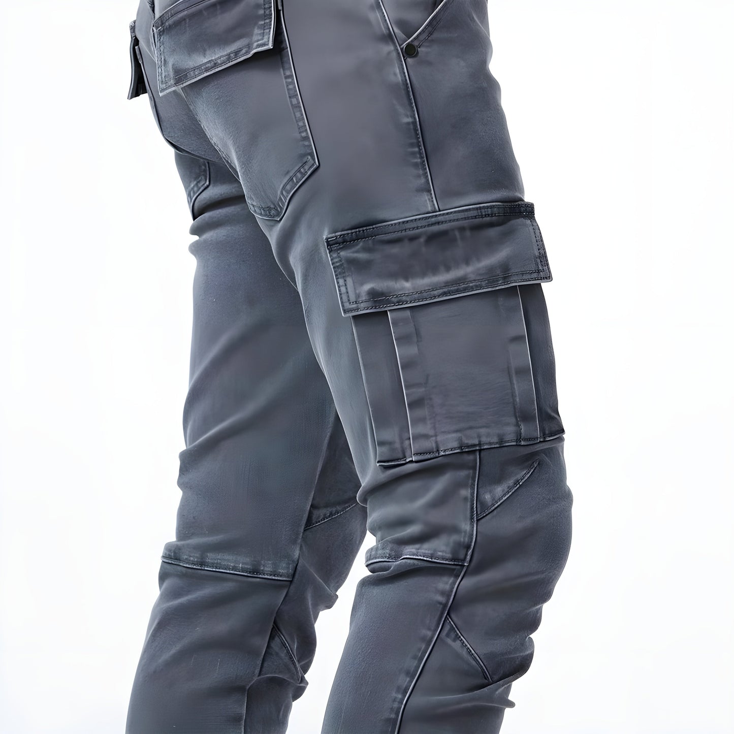 Markus™ – Stretch Denim Cargo Byxor