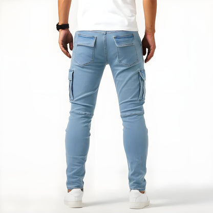 Markus™ – Stretch Denim Cargo Byxor